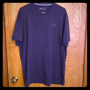 Under Armour Navy Blue Men’s Heatgear T-Shirt (XL)